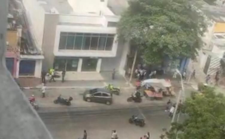 El intento de robo se habría registrado en la calle 40 con carrera 45.