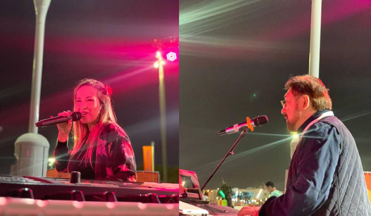 Leonard y Stella fueron contratados por la FIFA para ambientar con su música la previa y el final de los partidos del Mundial de Qatar 2022