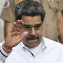 Nicolás Maduro en su reunión con el presidente Gustavo Petro en Venezuela