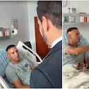 Abelardo De La Espriella en el Hospital Militar