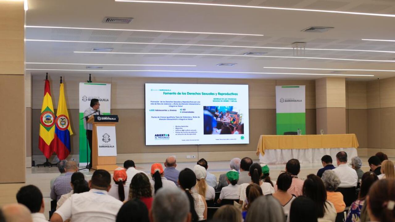 La secretaria de Salud de Barranquilla rindió cuentas públicas de su gestión.