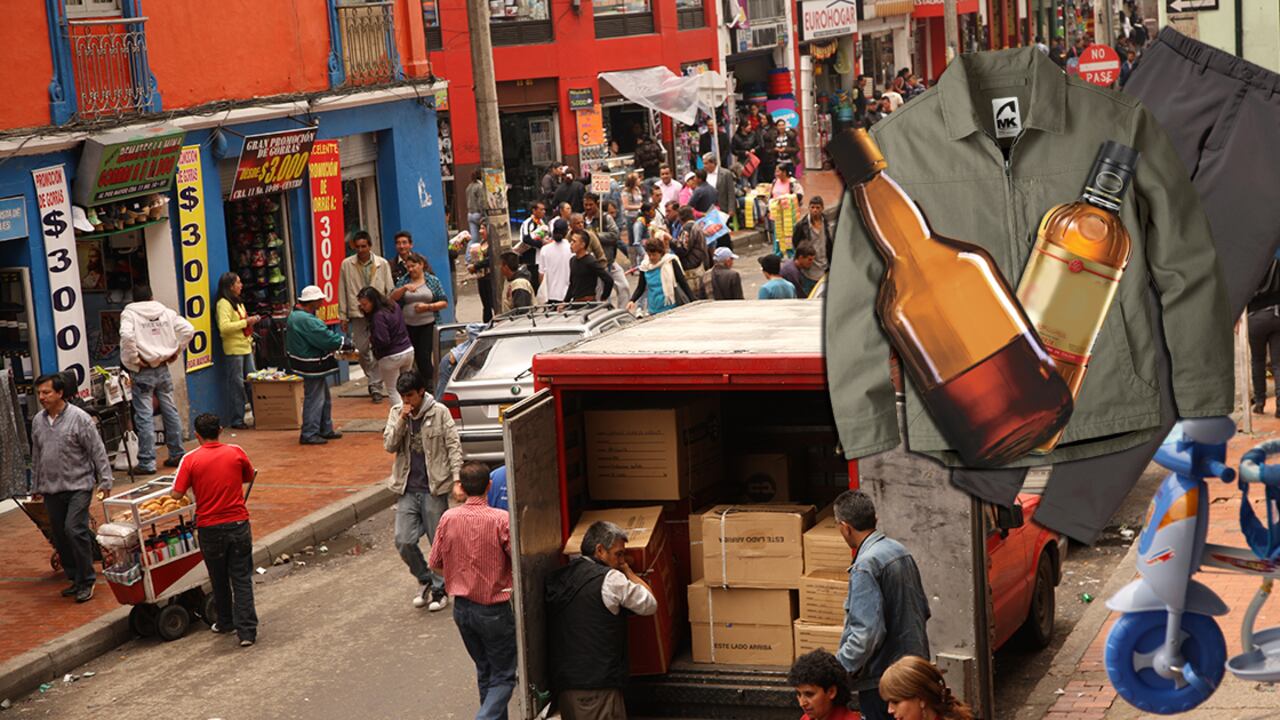 La falsificación de ropa, entre otros, va en aumento. En el 2014 más de 10.000 artículos fueron decomisados por la Policía Metropolitana de Bogotá.