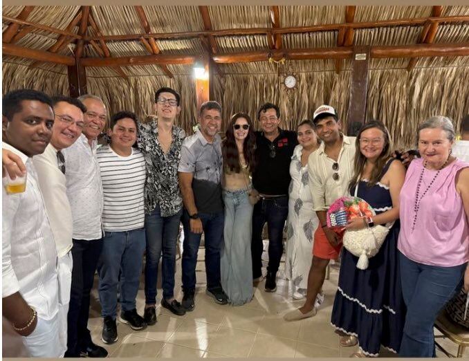 El petrismo hizo presencia en el Festival Vallenato.