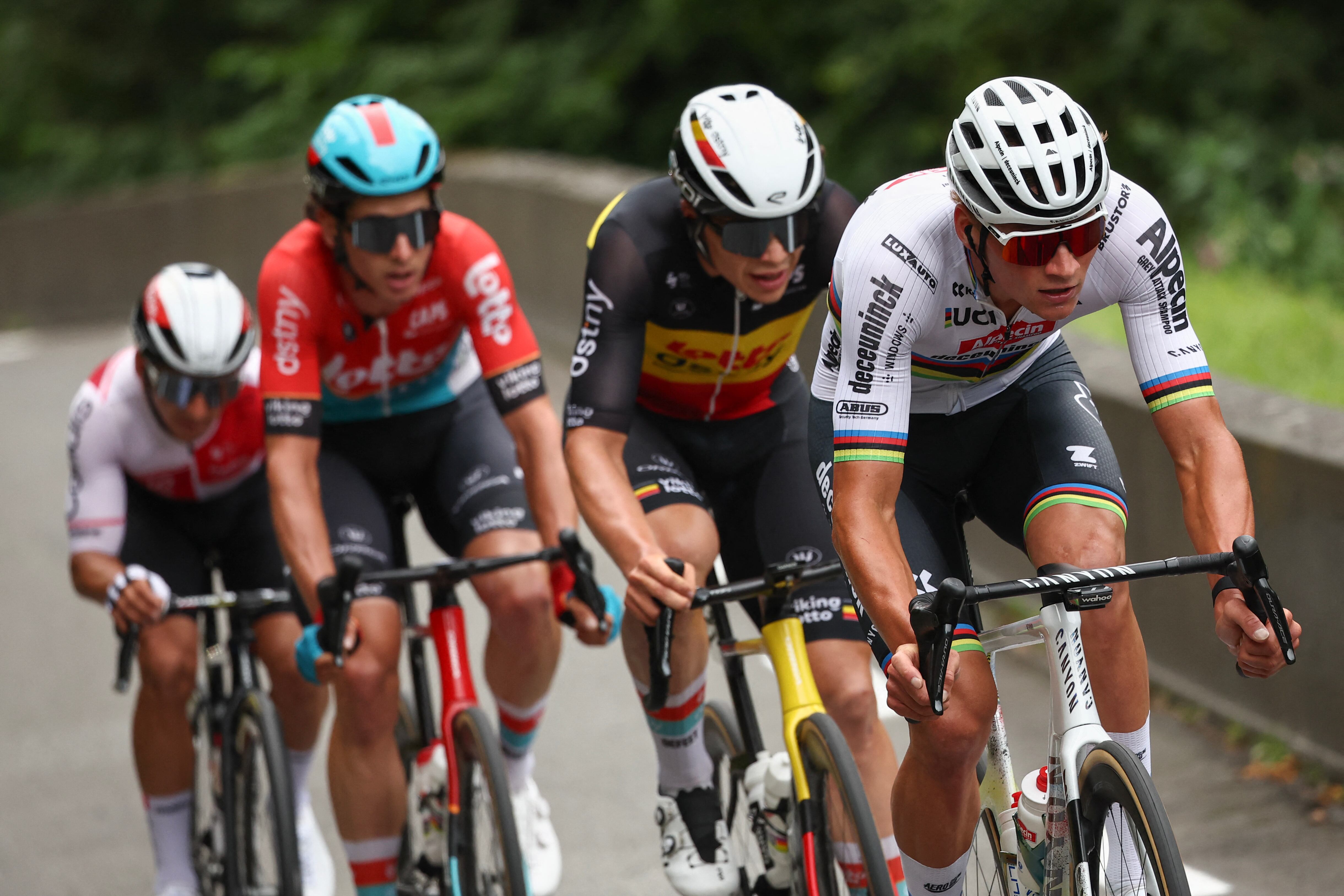 Las medidas para el Covid-19 fueron incrementadas durante la etapa 15 del Tour de Francia.