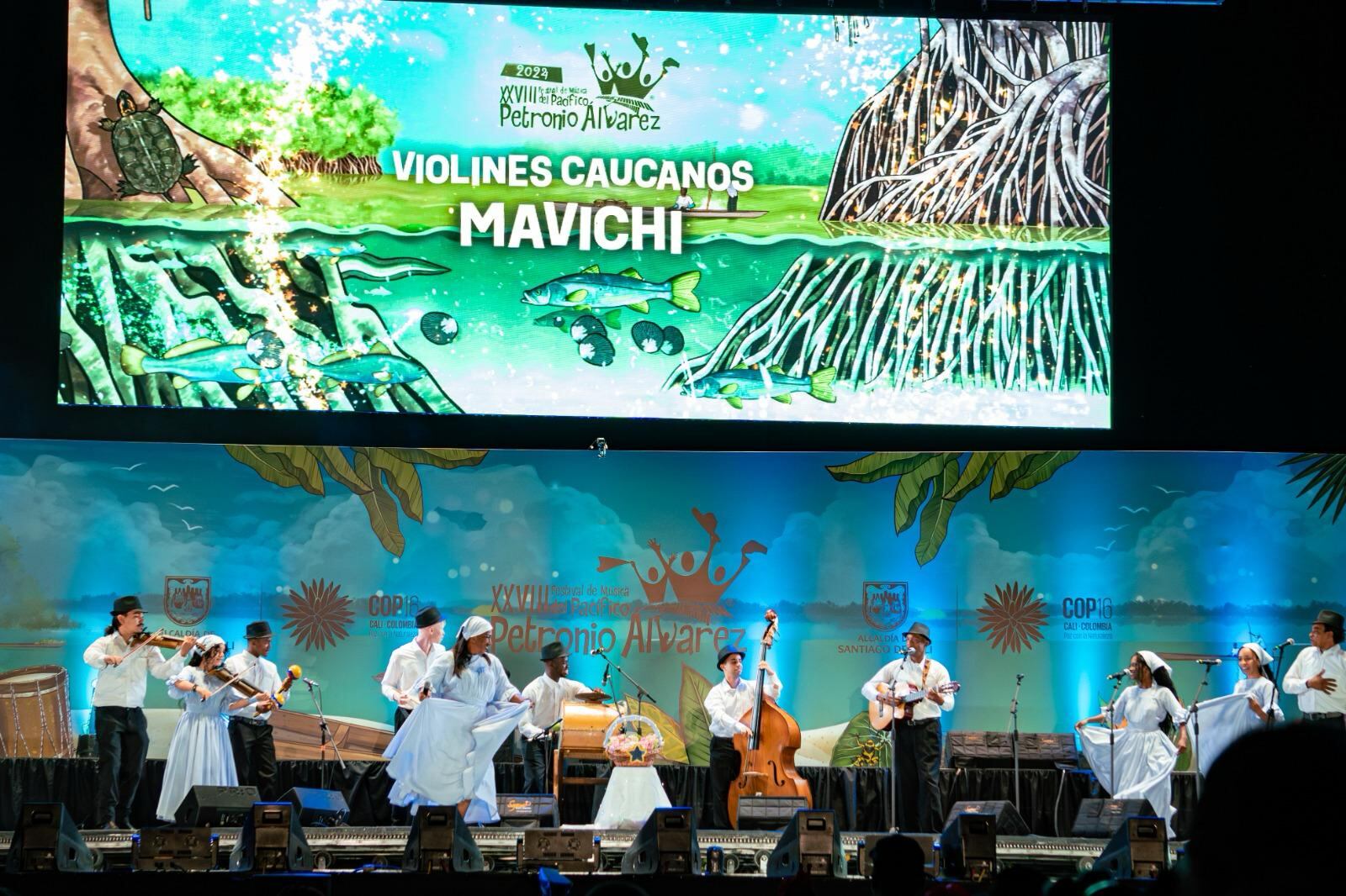 Mavichi, agrupación ganadora del Petronio Álvarez