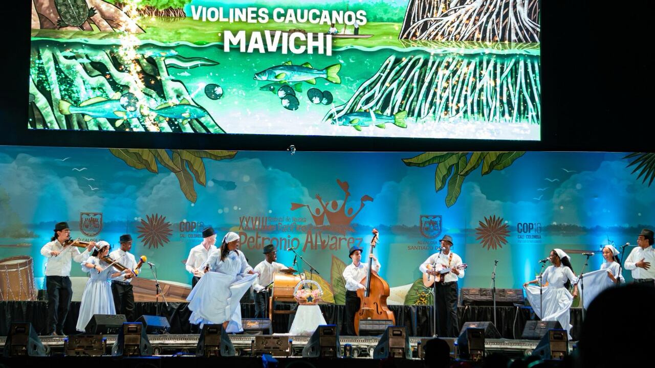 Mavichi, agrupación ganadora del Petronio Álvarez