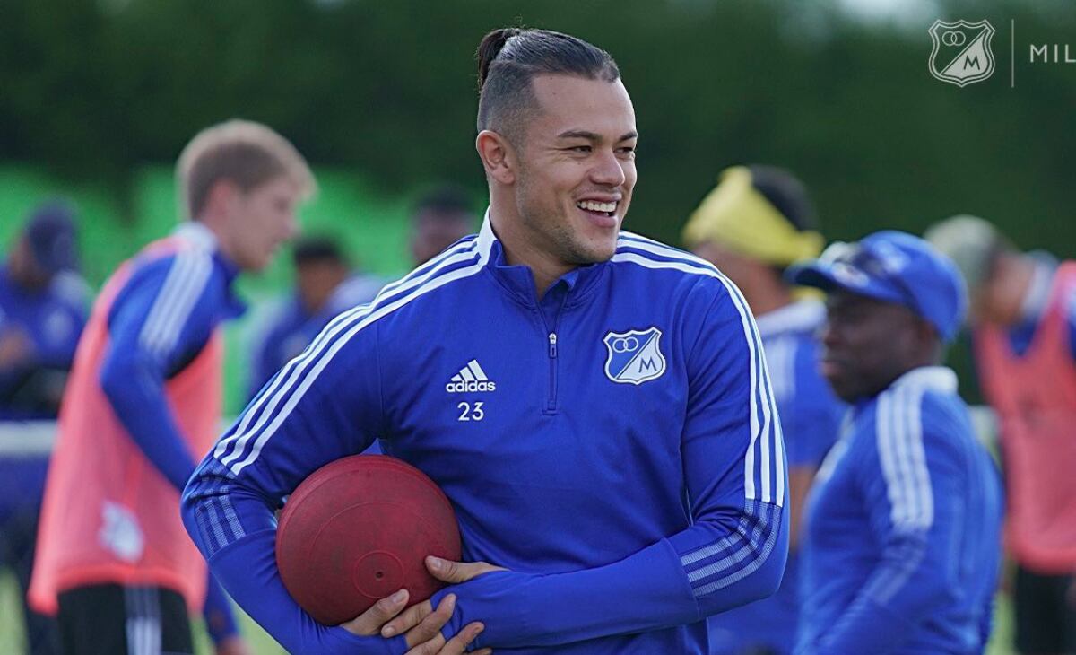 Leonardo Castro, delantero de Millonarios.