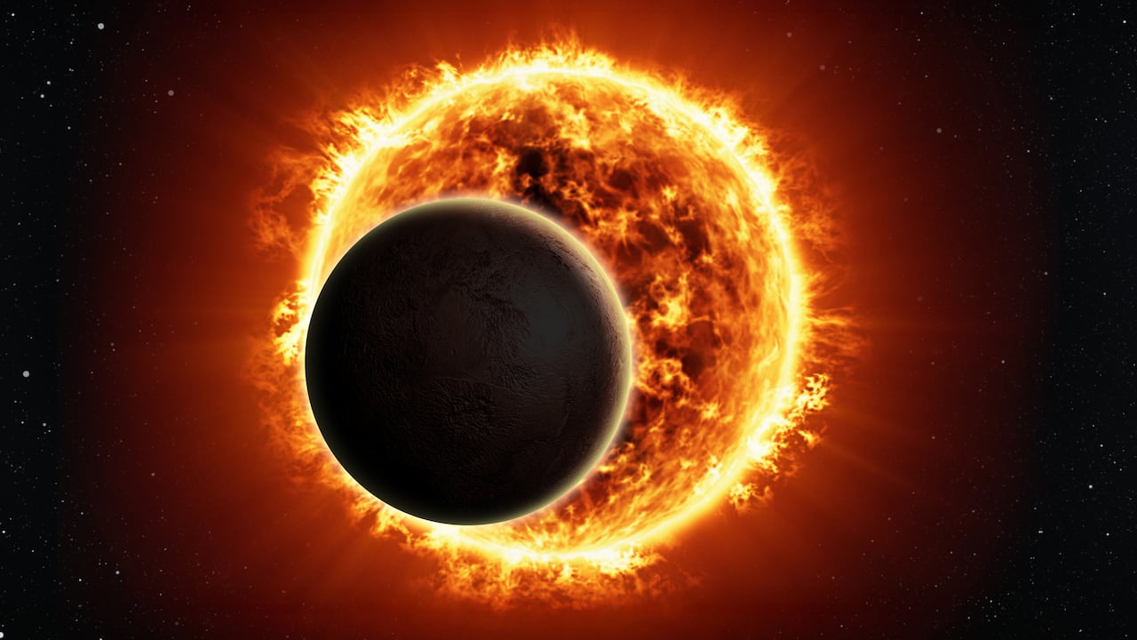 Durante un eclipse total de Sol, la temperatura puede descender varios grados de manera repentina.