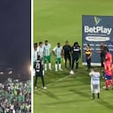 En la megafonía del estadio se escucharon algunos de los grandes éxitos de Darío Gómez