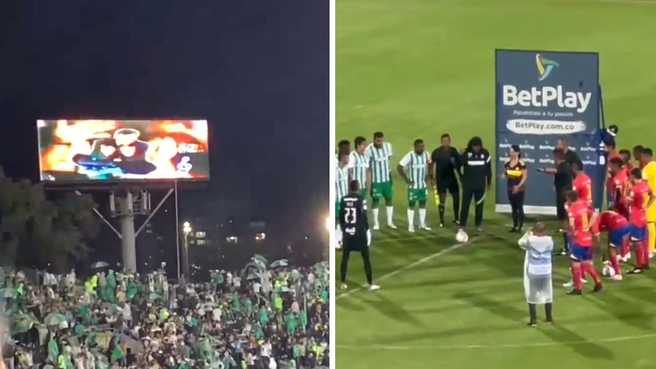 En la megafonía del estadio se escucharon algunos de los grandes éxitos de Darío Gómez