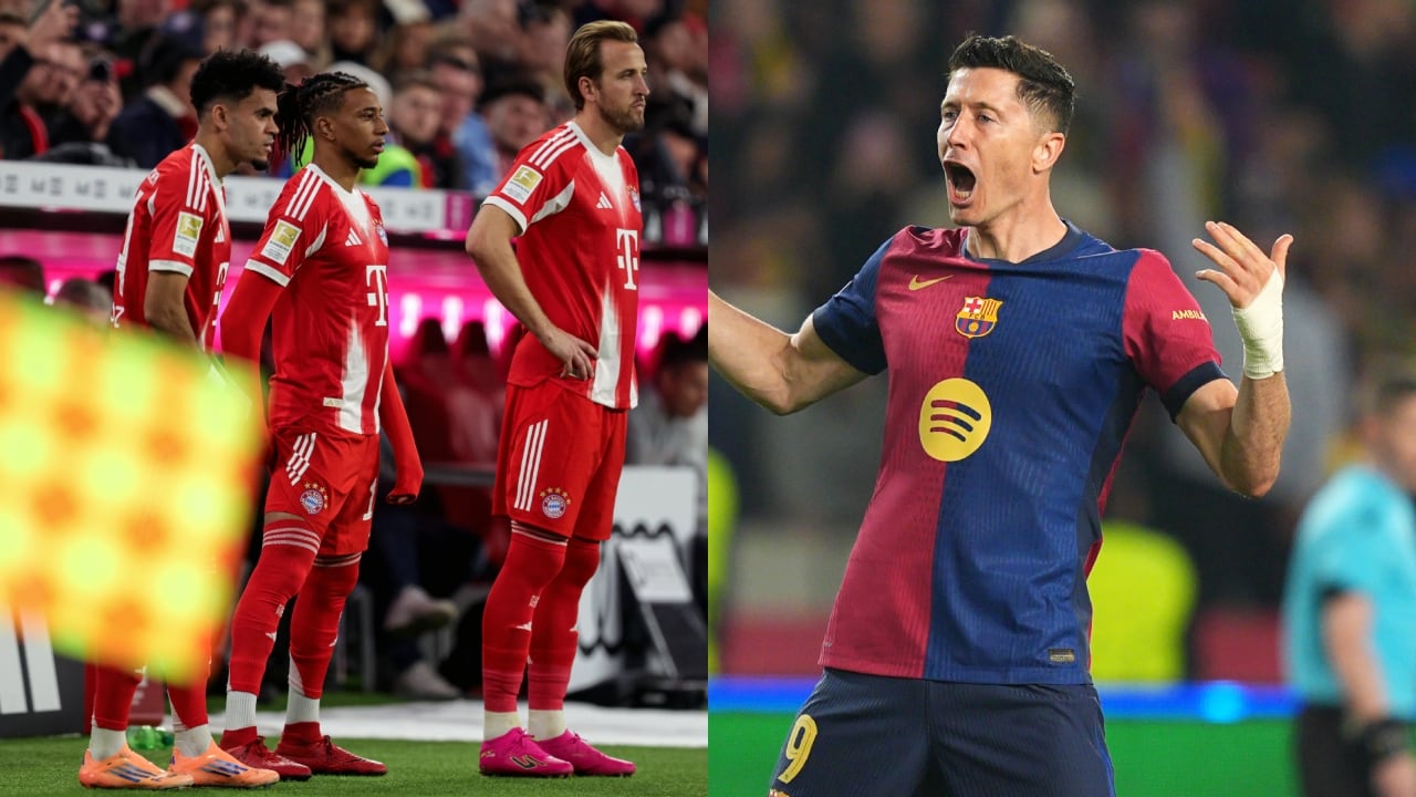 Robert Lewandowski se refirió a Luis Díaz, Michael Olise y Harry Kane, actuales figuras del Bayern Múnich.