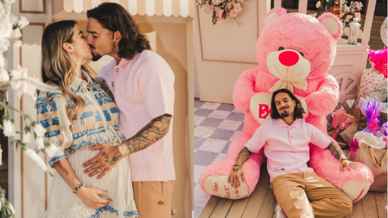 Maluma y Susana Gómez celebraron el baby shower de París por todo lo alto: los invitados terminaron tomando tetero