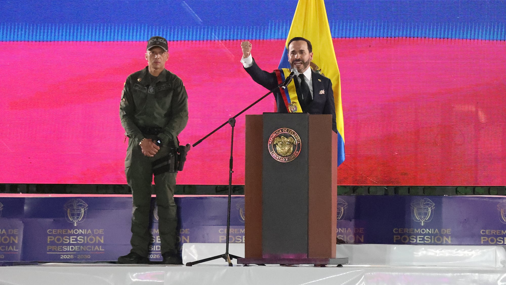 DISCURSO EN EL BATALLÓN PICHINCHA PRESIDENTE ABELARDO DE LA ESPRIELLA