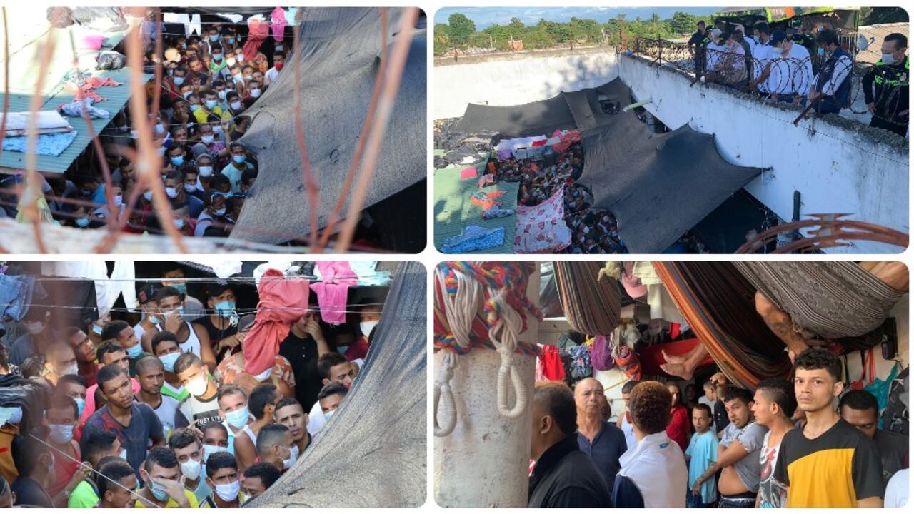 La estación de Policía Permanente de Valledupar registra un hacinamiento del 1000%.