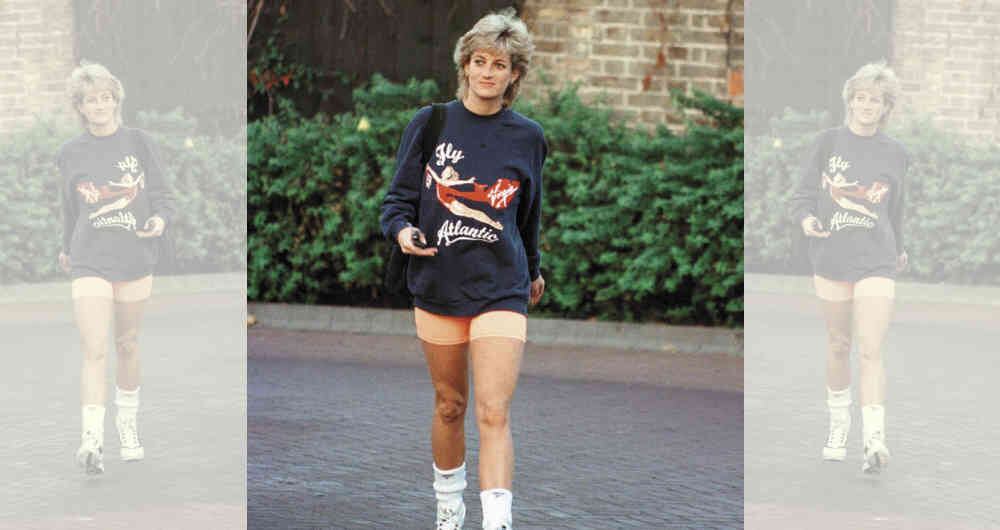 Diana de Gales sorprendió al mundo con sus atuendos relajados y sencillos. 