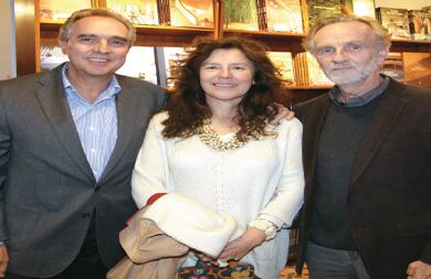 Luis Fernando Serna, María Eugenia Niño y Sergio Trujillo.