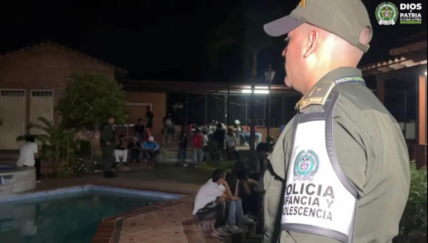 Los menores de edad fueron sorprendidos en las últimas horas.