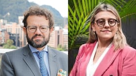 Abogado Fabio Humar y magistrada Fabiola Márquez.