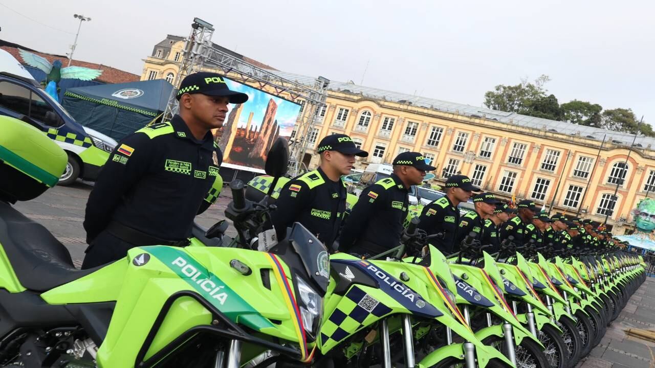 1.500 uniformados garantizarán la seguridad en Bogotá durante el Plan Navidad