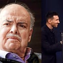 Iván Mejía no perdonó a Gianni Infantino, presidente de la FIFA. Foto 1: Foto: León Darío Peláez. Foto 2: Reuters.