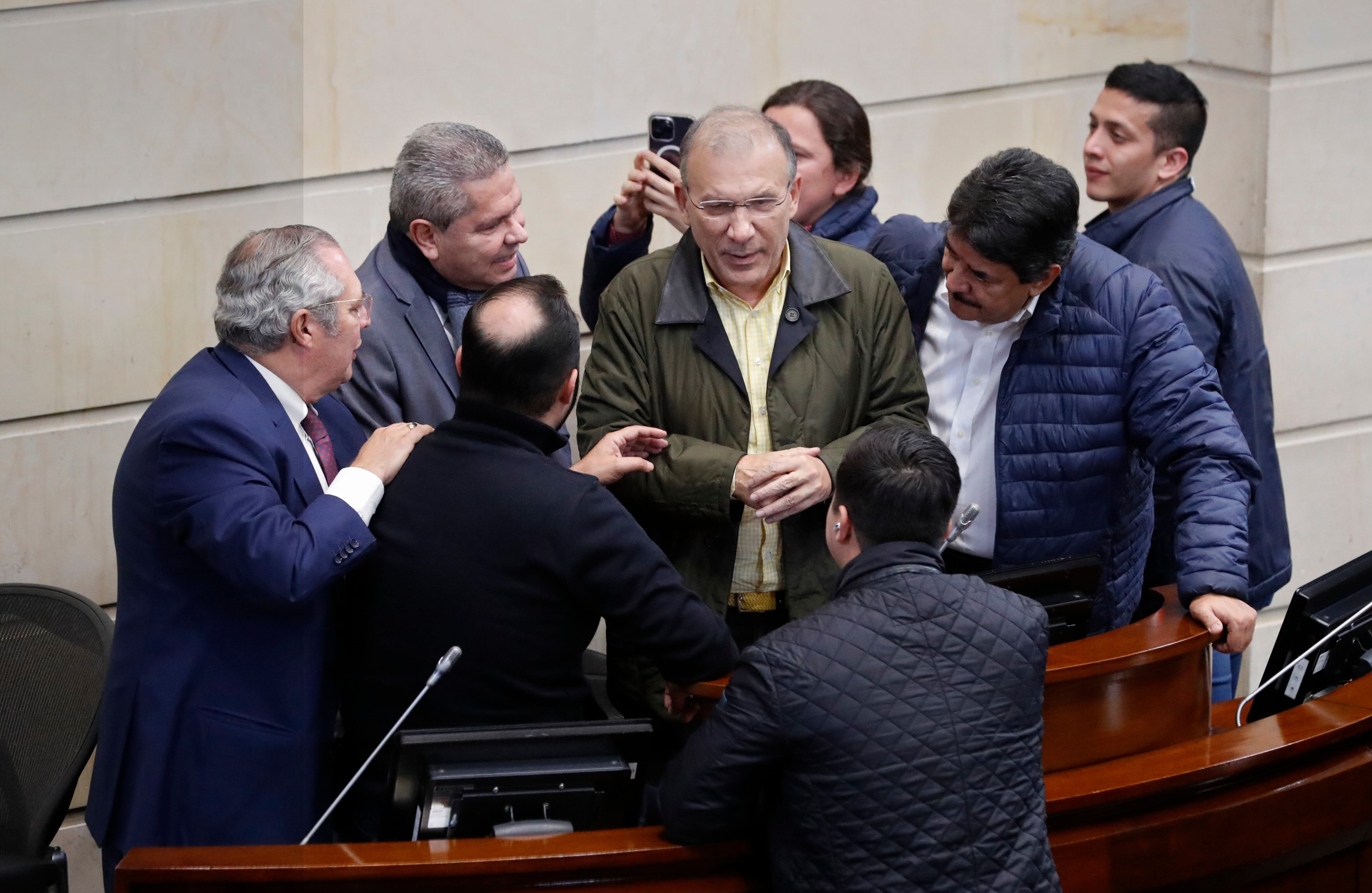 Conciliación del Plan Nacional de Desarrollo del gobierno Petro en el Congreso de la República.