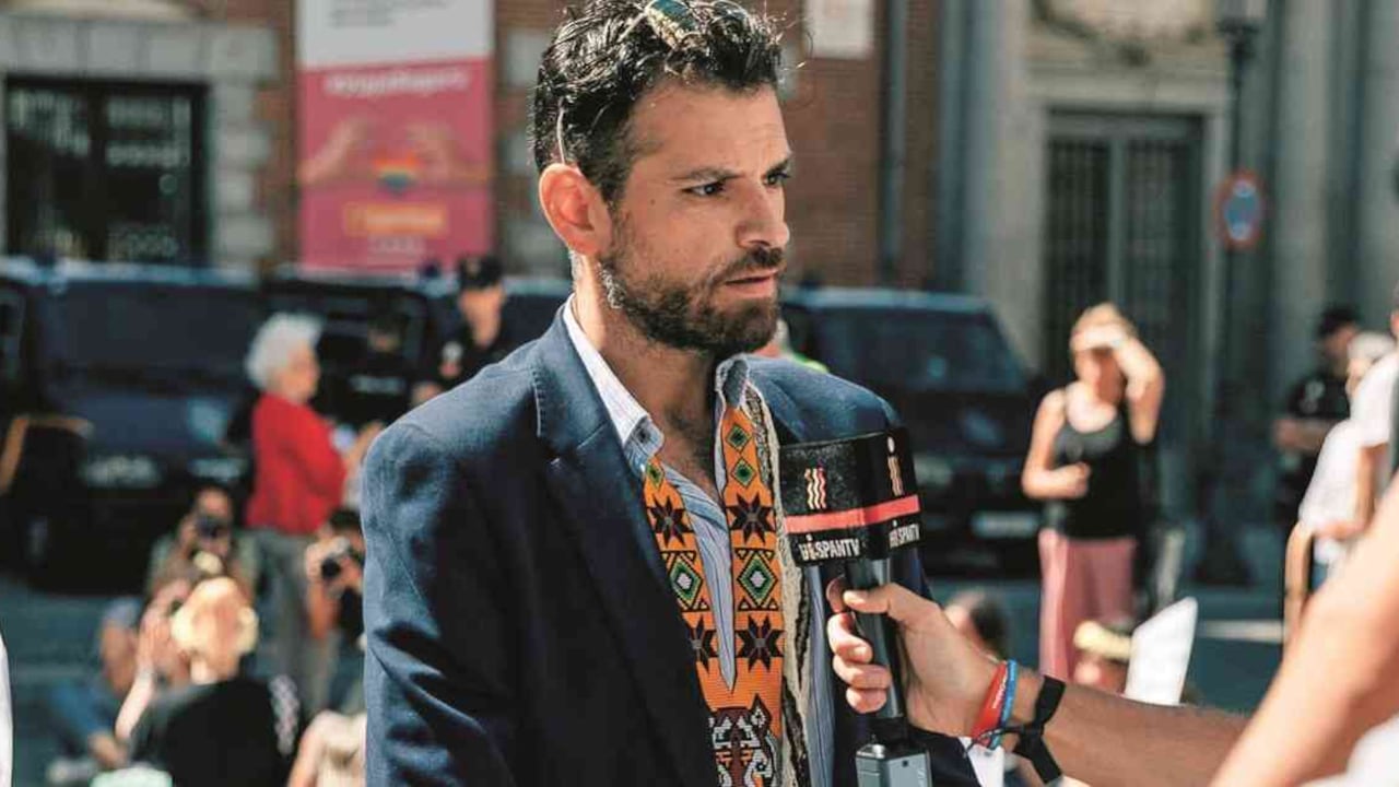 Nicolás Eliades Vesga, vocero internacional de Extinction Rebellion. Foto: Archivo particular