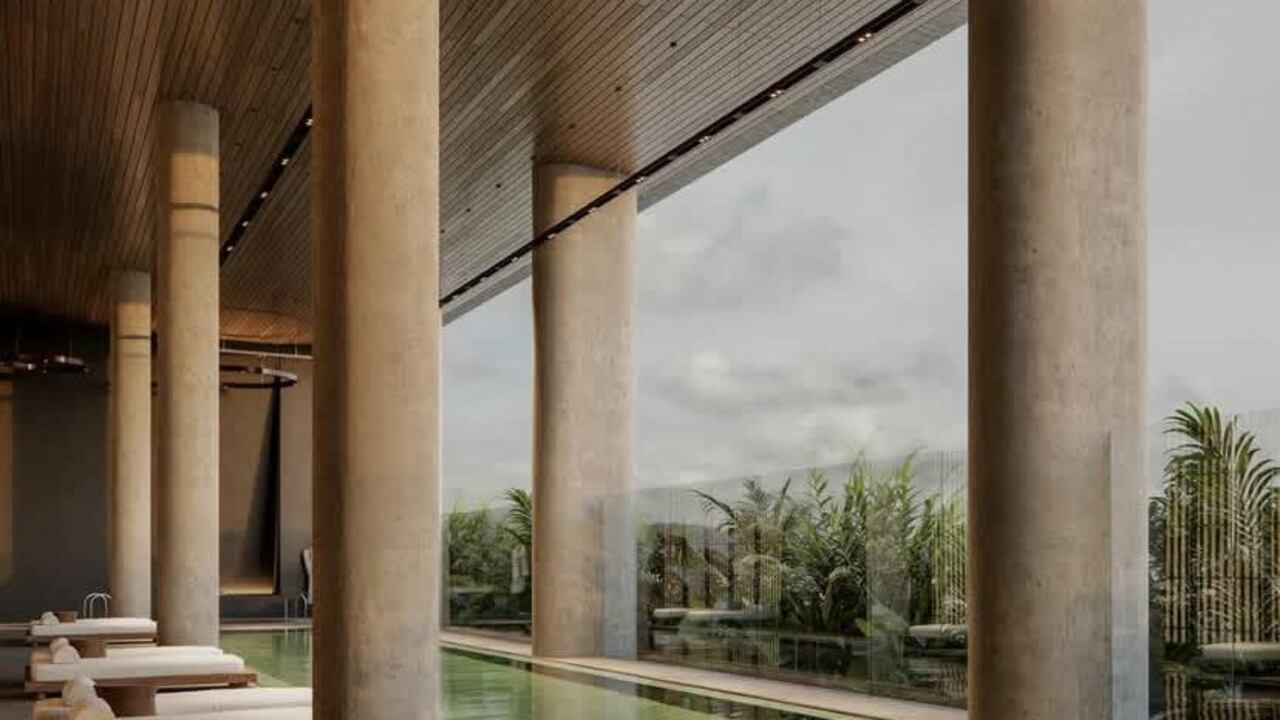 El hotel está ubicado en el sector de El Poblado, una de las zonas más exclusivas de la ciudad.