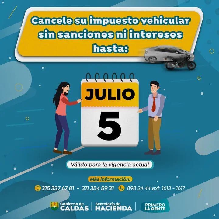 Desde la administración departamental indicaron que los propietarios tienen varias opciones para realizar este pago