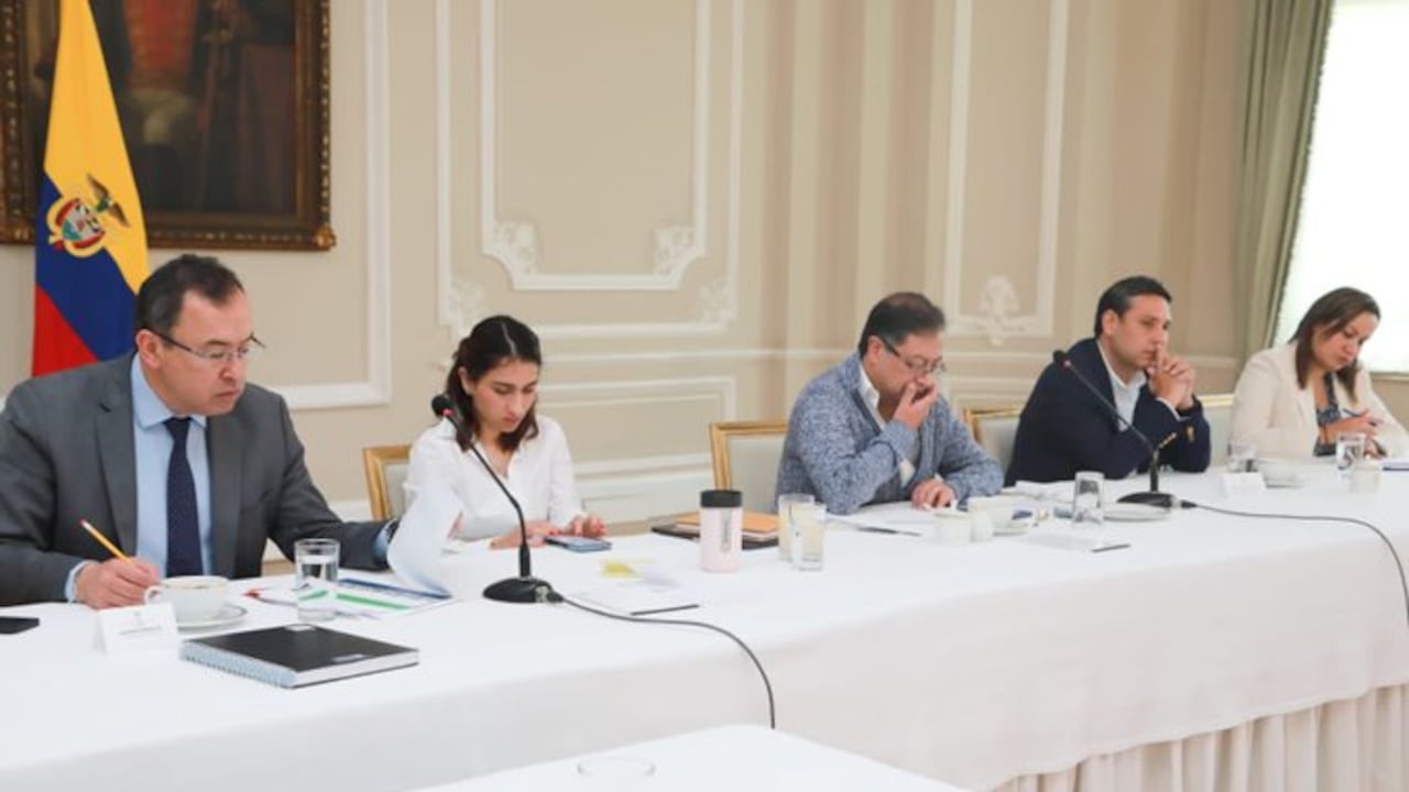 Reunión presidente Gustavo Petro con la bancada del partido Conservador por la reforma a la salud