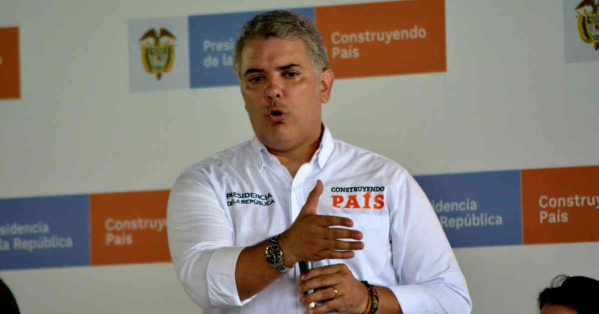 Presidente Iván Duque durante el taller Construyendo País en Florencia, Caquetá. Foto: Andrés Rosales