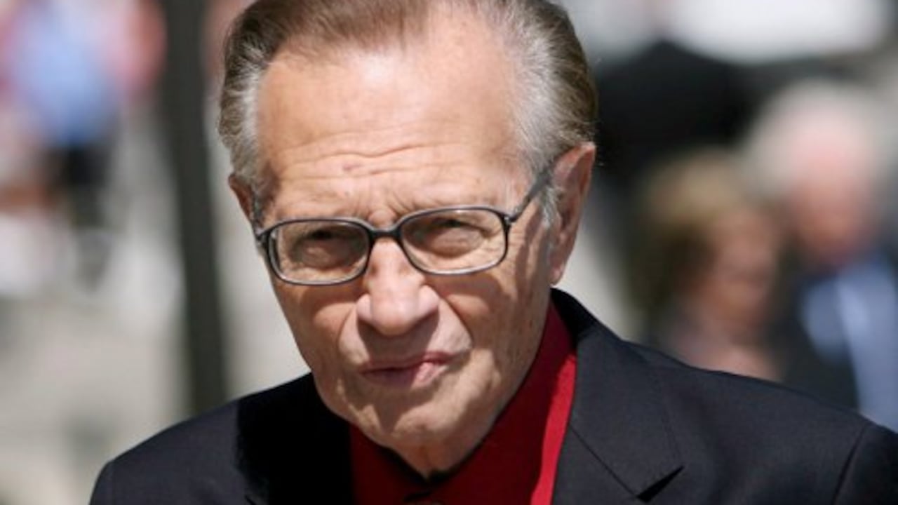 Larry King, periodista estadounidense.