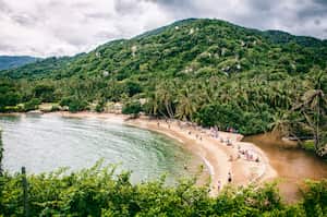 El Parque Tayrona es uno de los sitios ideales para conocer y disfrutar de la naturaleza.