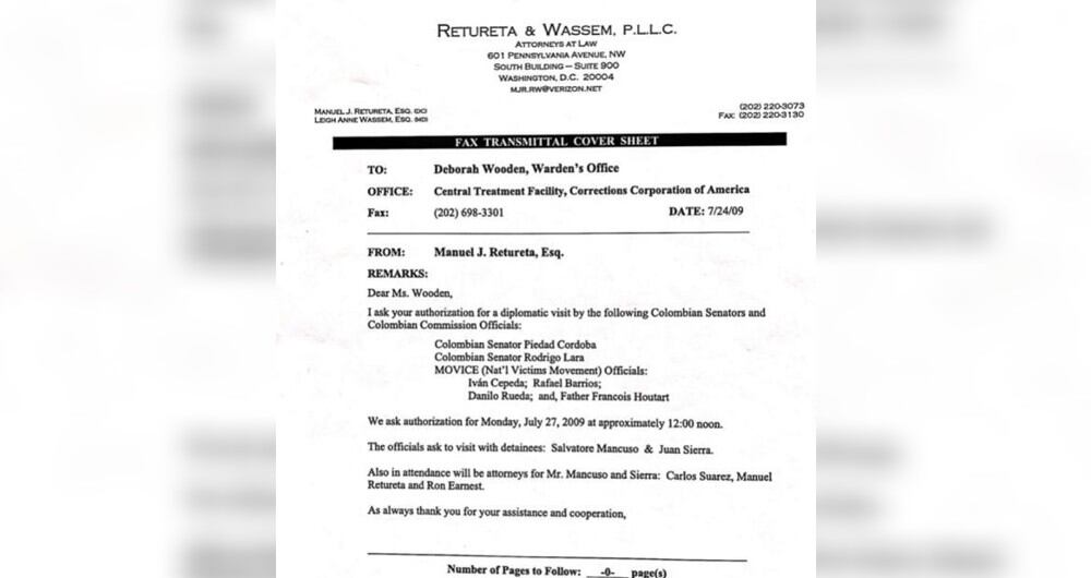 Danilo Rueda visitó al Tuso Sierra.