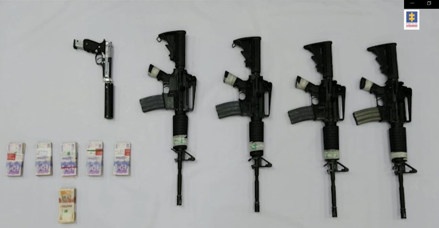 La Fiscalía capturó al llamado Gurú de las armas que en su propia casa y en el noroccidente de Bogotá desarrolla armas para el Clan del Golfo, las Farc y el ELN.