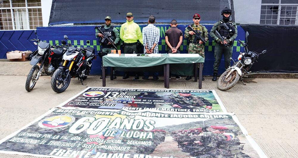   En Cali han sido capturadas 18 personas, a quienes se les señala de ser parte de las disidencias de las Farc. En la ciudad se han frustrado dos atentados terroristas. 