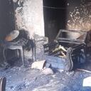 El incendio que al parecer fue provocado, ocurrió en la carrera 24E con calle 72E - 05.