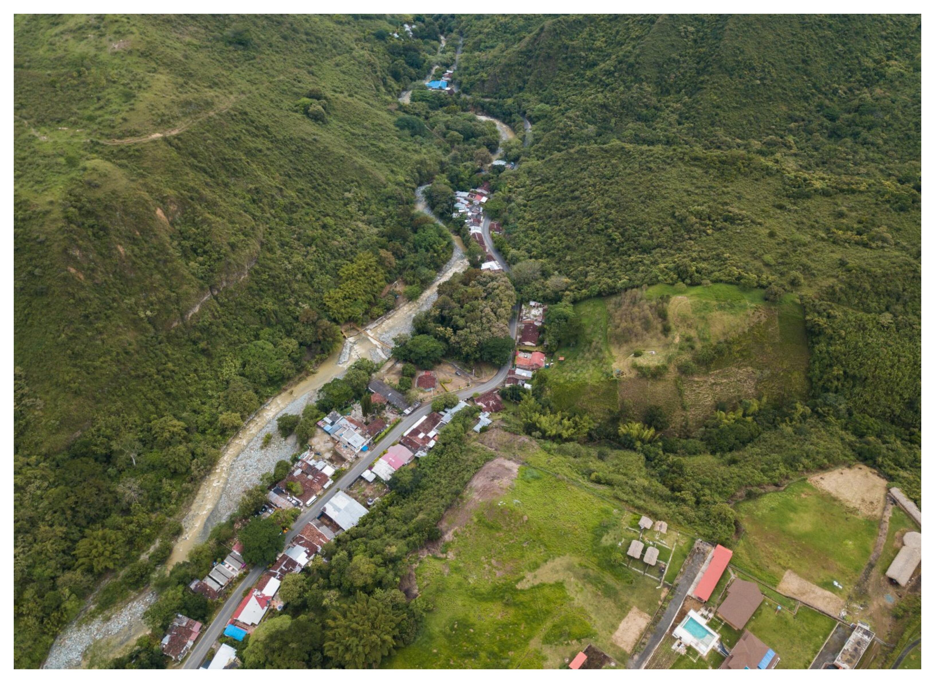 Río Guadalajara, en  Buga, Valle.
