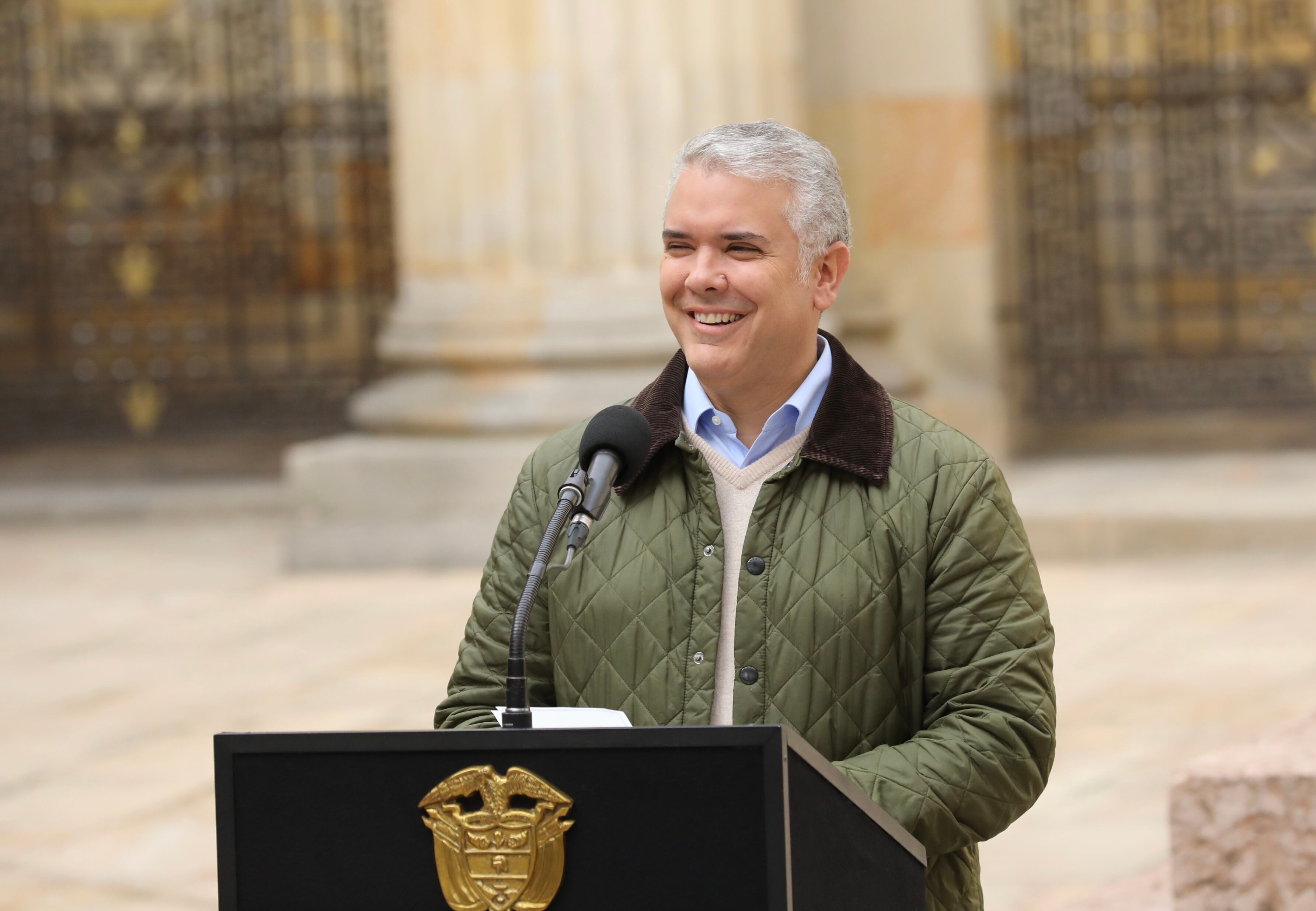 Presidente Iván Duque, apertura de votaciones