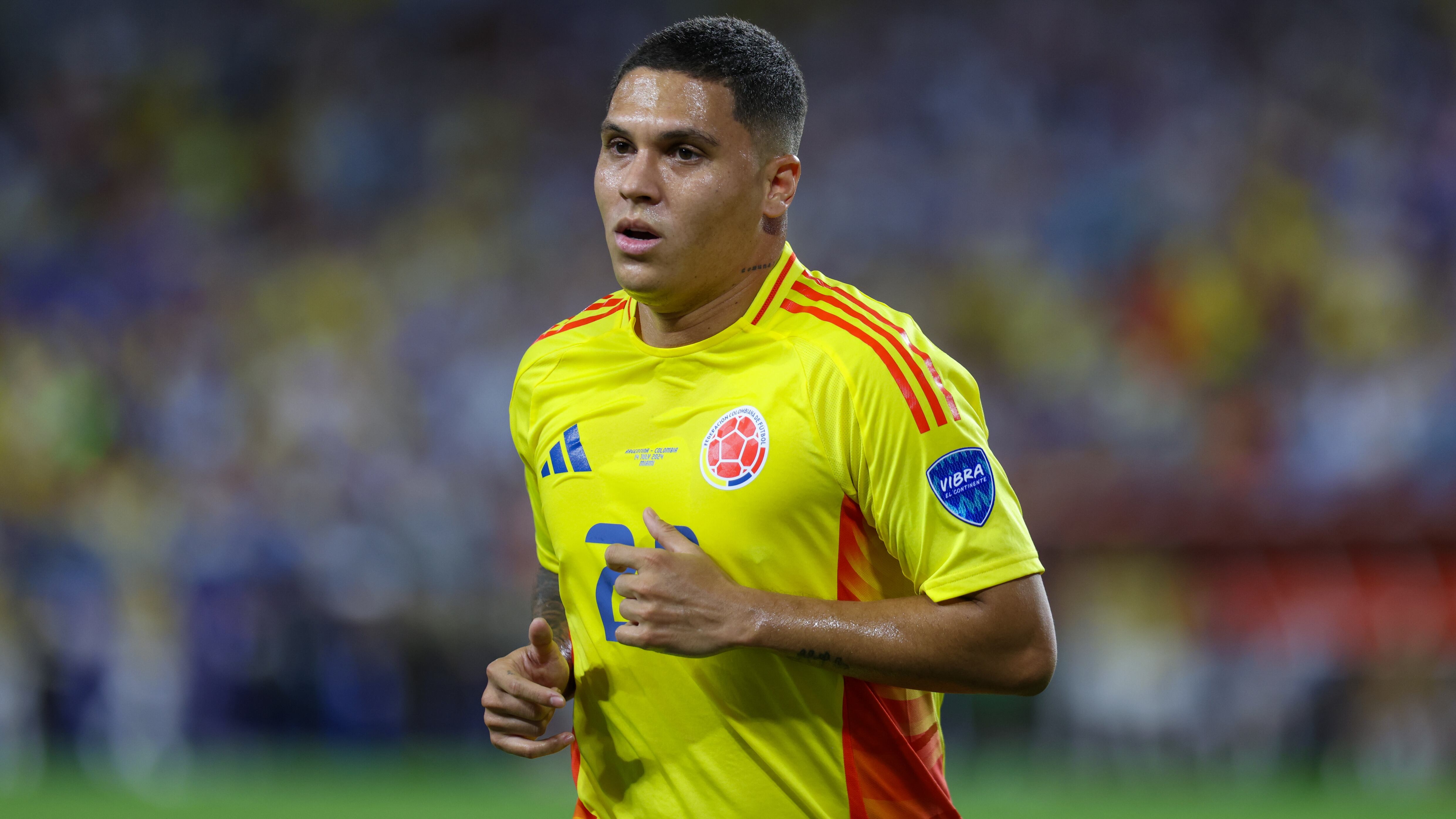 Juan Fernando Quintero, volante de la Selección Colombia.