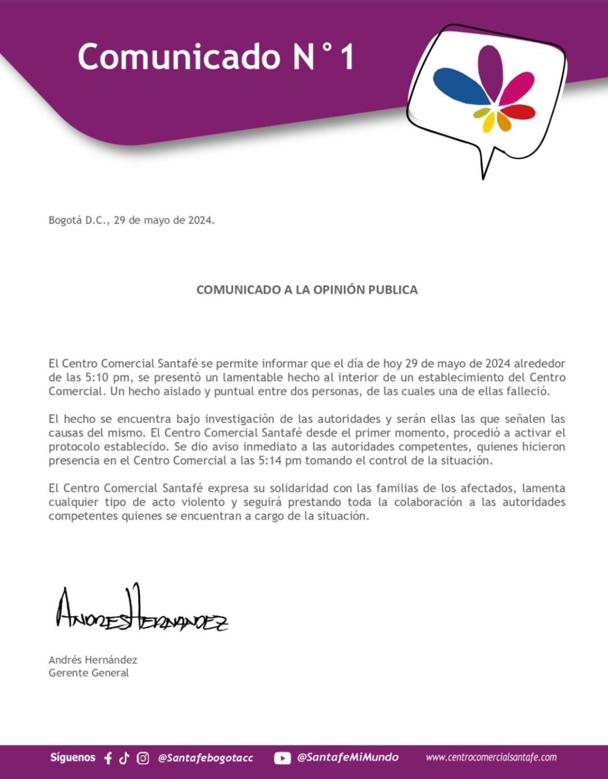 centro comercial santafé