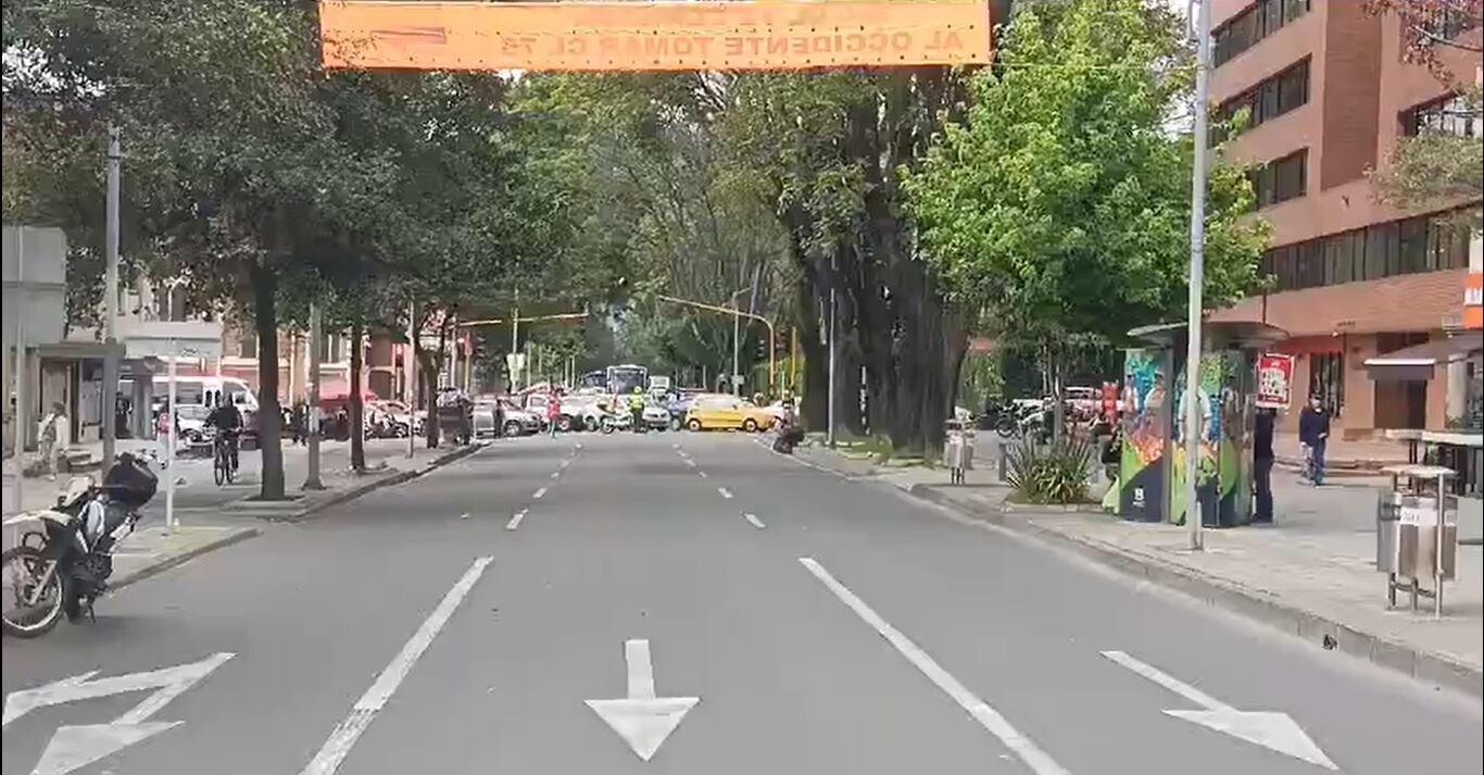 Así es el estado de las vías en Bogotá.