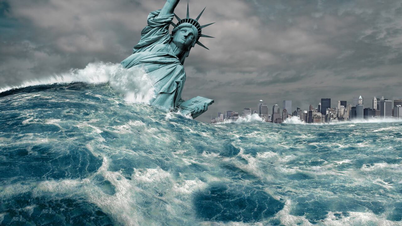 Desastre mundial por una inundación.