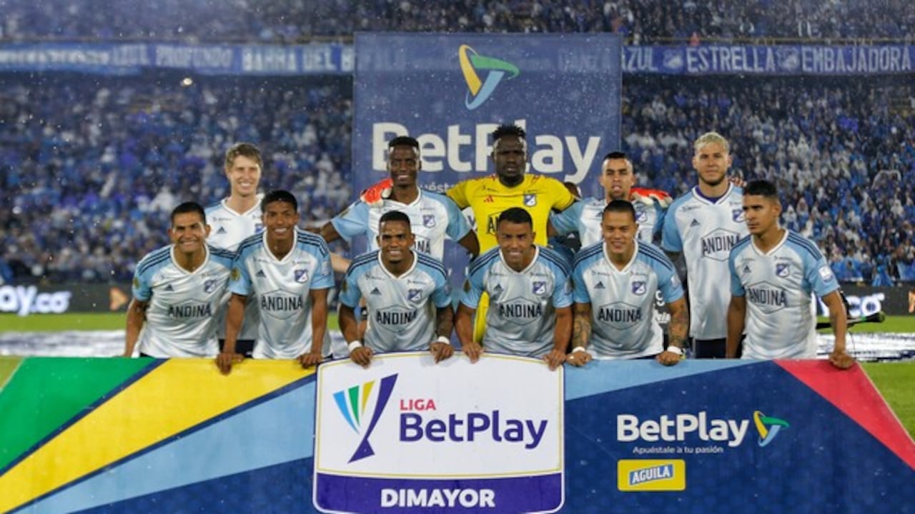 Nómina titular de Millonarios en el clásico capitalino frente a Santa Fe por la fecha 10 de la Liga BetPlay 2023-ll.
