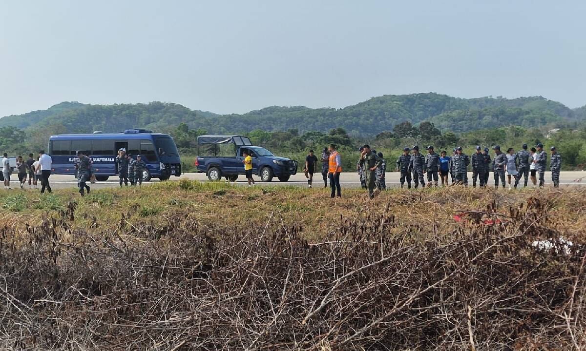 El avión cubría la ruta entre Cancún y la localidad de Flores