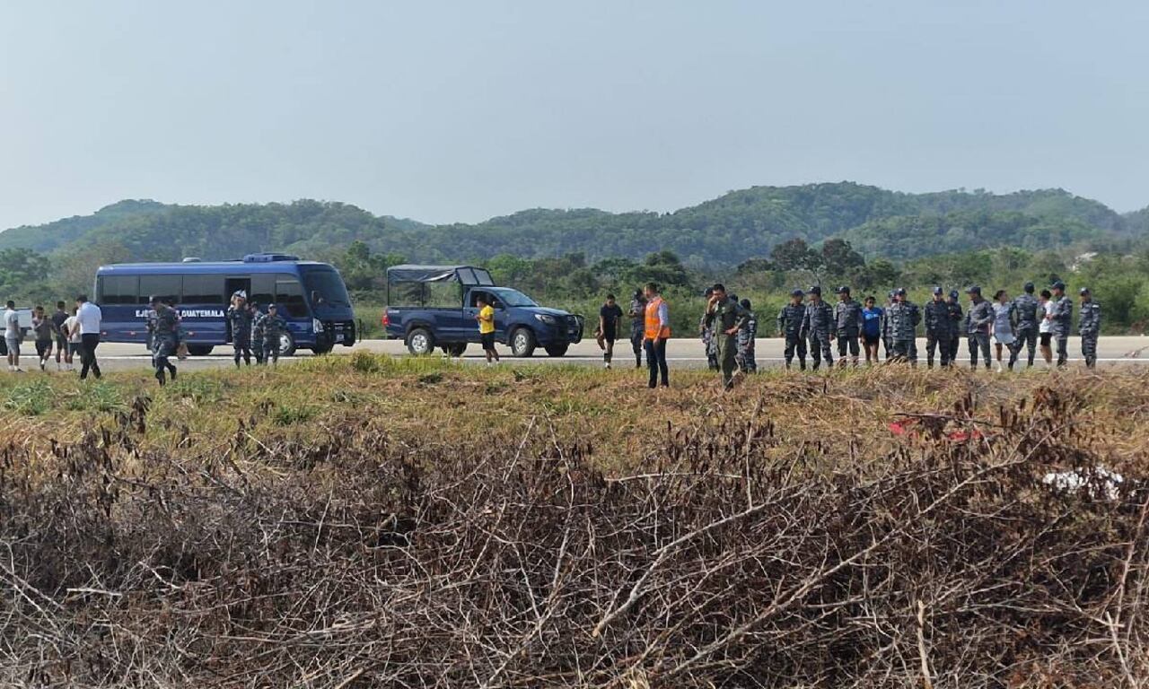 El avión cubría la ruta entre Cancún y la localidad de Flores
