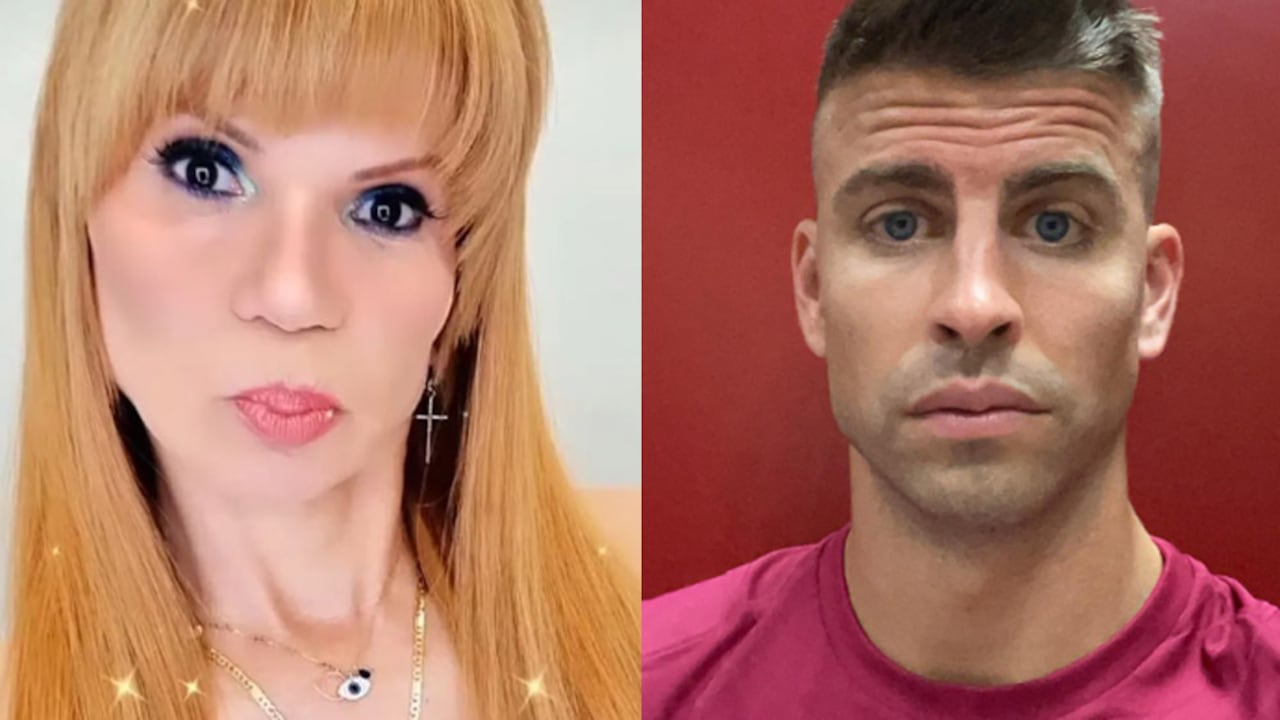 Mhoni Vidente y Gerard Piqué - Fotos de Instagram @mhoni1 - @3gerardpique