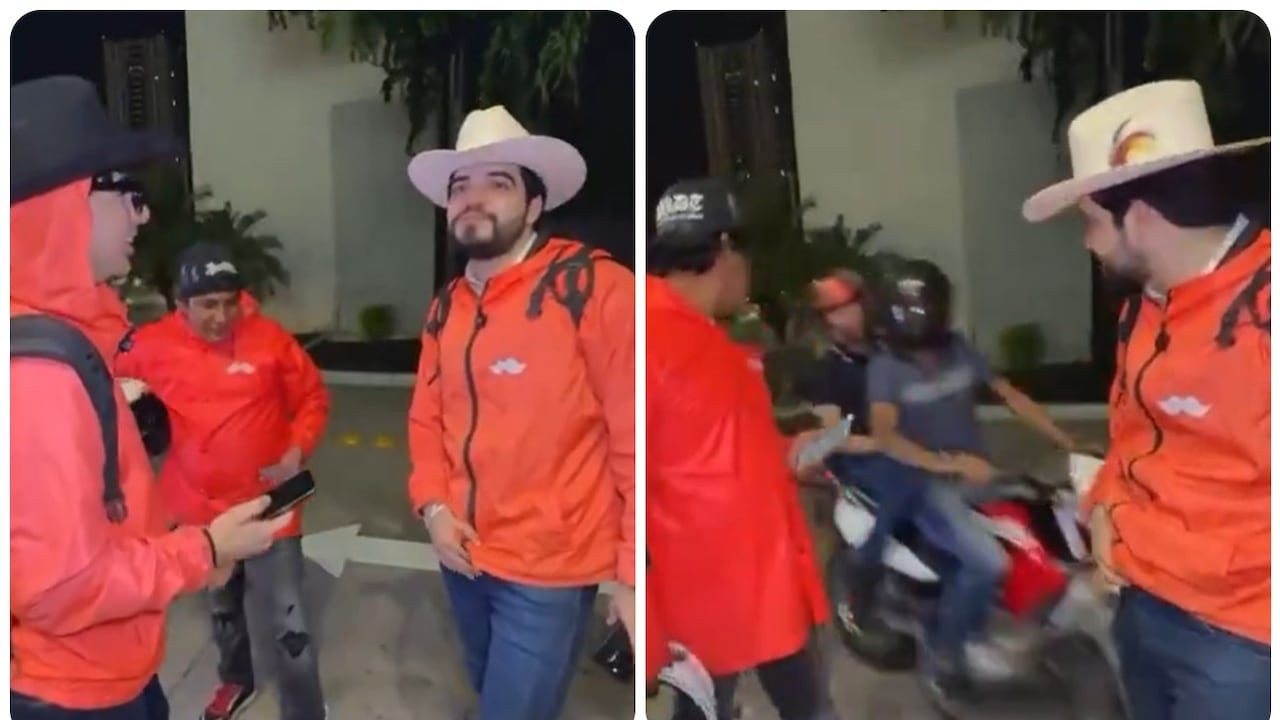 El influencer fue atacado en plena transmisión en vivo.