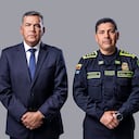 General Erick Rodríguez, Jorge Eduardo Mora, Ministro de Defensa y General Jesús Alejandro Barrera.