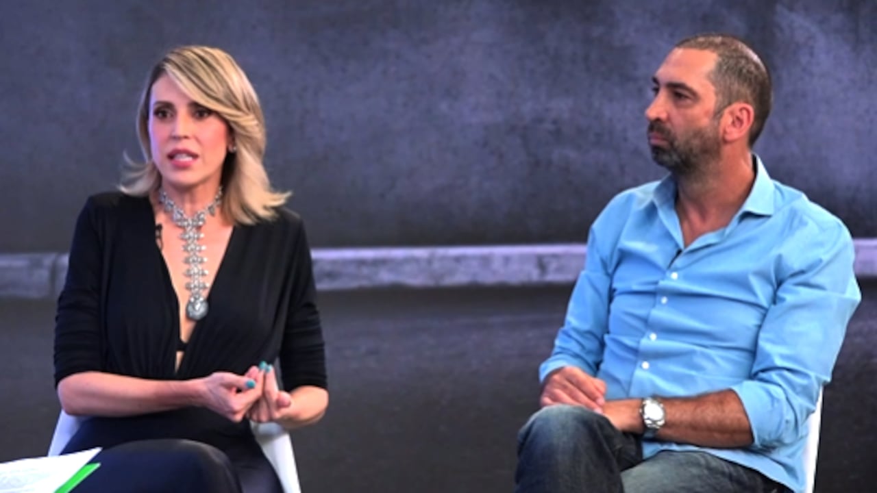 Alejandra Azcárate se sinceró y reveló que tenía dos novios cuando conoció a su esposo, el publicista Miguel Jaramillo.