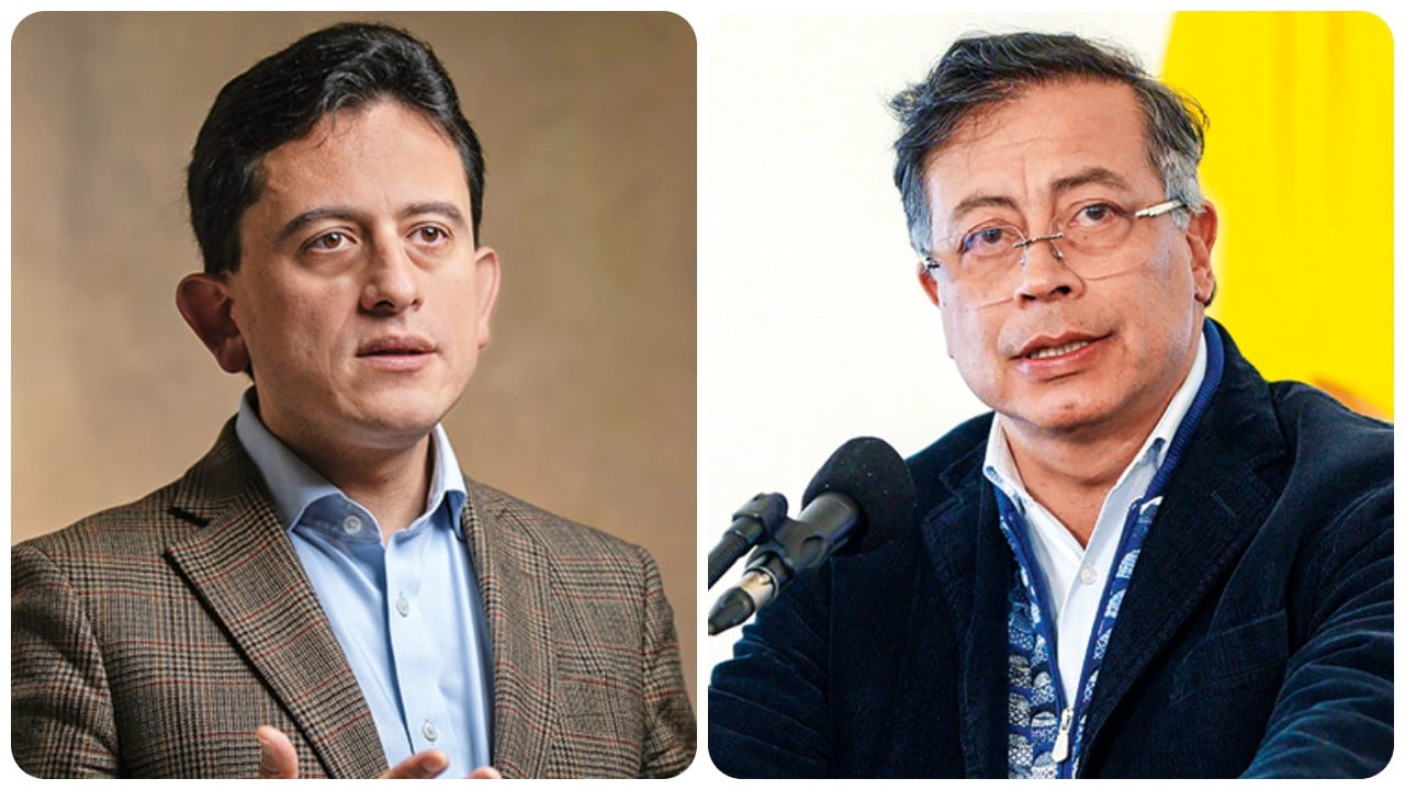 Luis Carlos Reyes y Gustavo Petro.